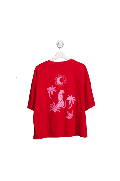 Never Fully Dressed Red Solstice T-shirt UK XL