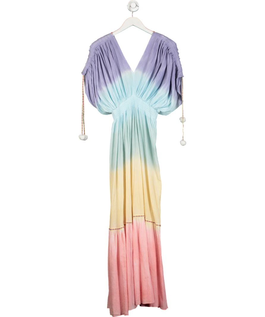 Pitusa Multicoloured Pastel Ombre Clara Maxi Dress One Size