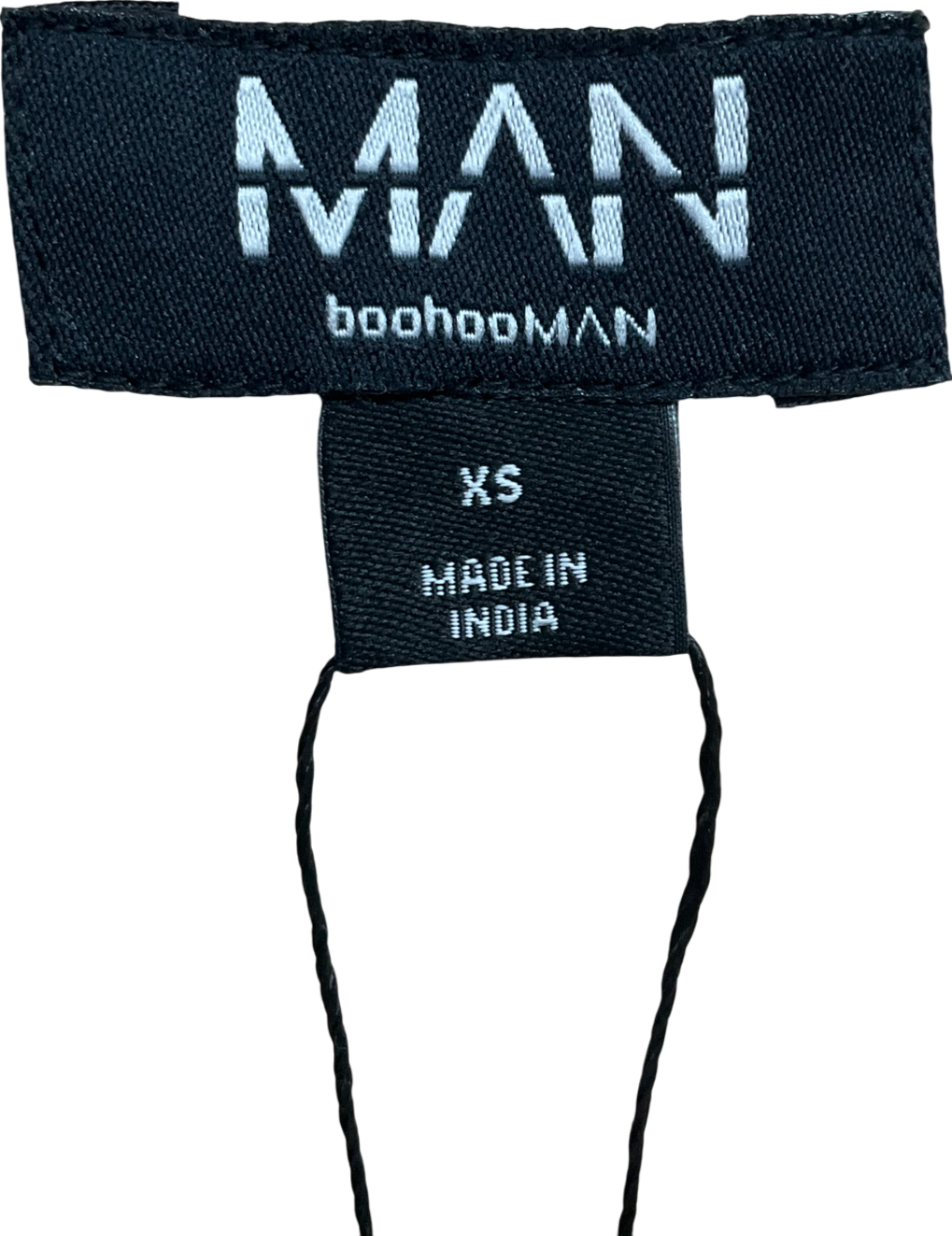 boohooMan Metallic Oversized Deep V Satin Shirt UK XS