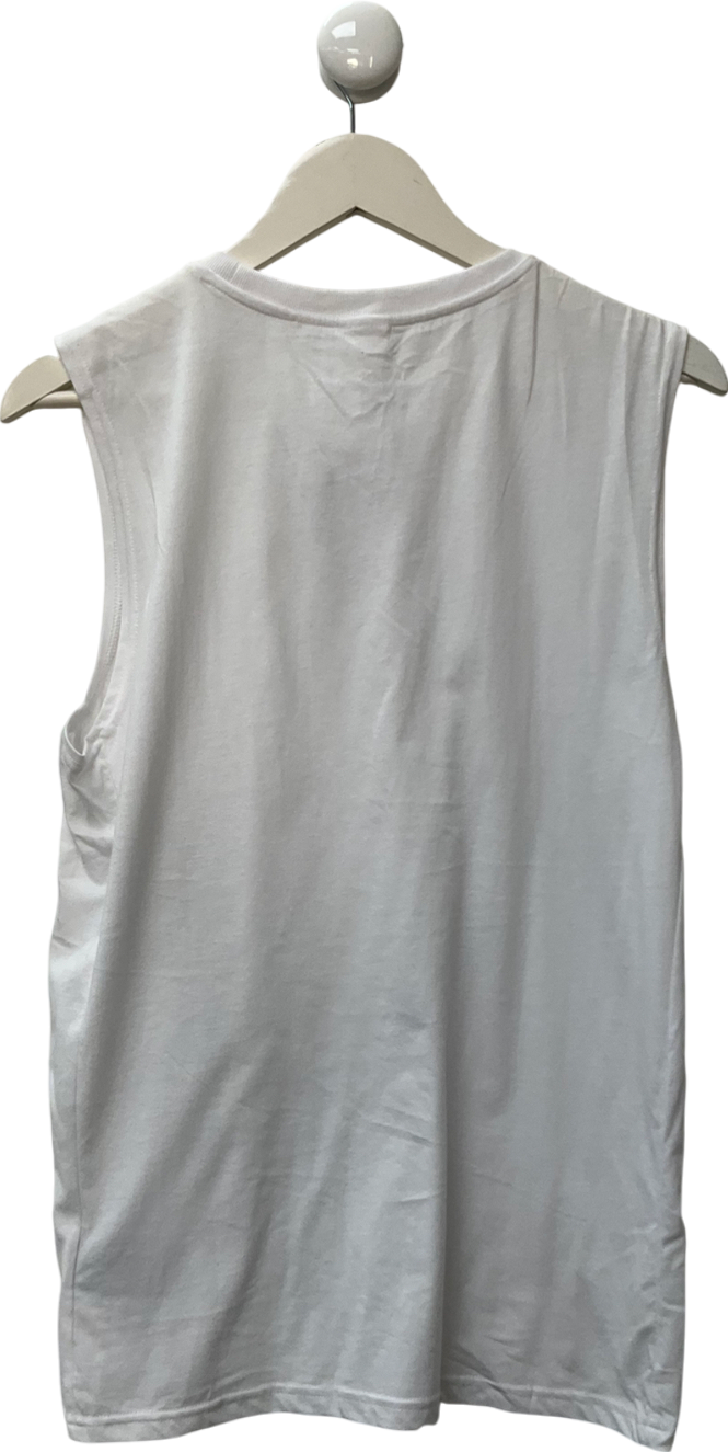 Superdry White Tank Top UK L