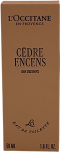 Loccitane Cèdre Encens (formerly Eau Des Baux) Eau De Toilette 50ml