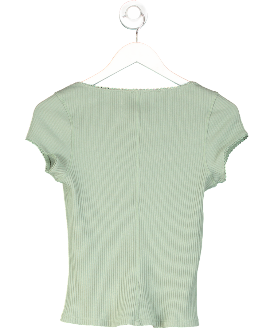 Free People Green Most Wanted Cardi UK S