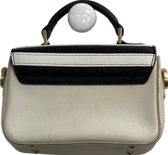 foli foli Cream Monochrome Style Handheld Bag