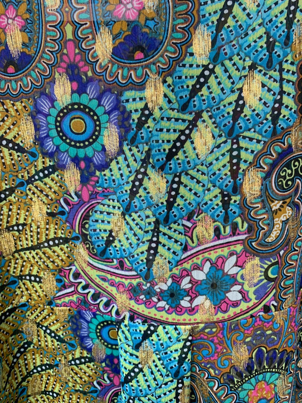 Twister Multicolour Paisley Tunic Dress UK XXL