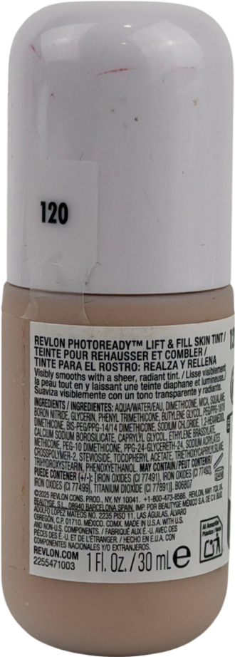 Revlon Photoready Lift & Fill Skin Tint 120 30ml