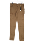 Next Green Skinny Cargo Trousers - Long Length UK 14