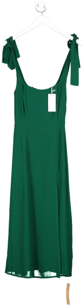 Reformation Green Twilight Dress UK 8