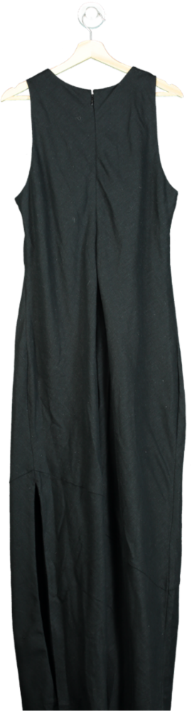 Abercrombie & Fitch Black Sleeveless Maxi Dress LT