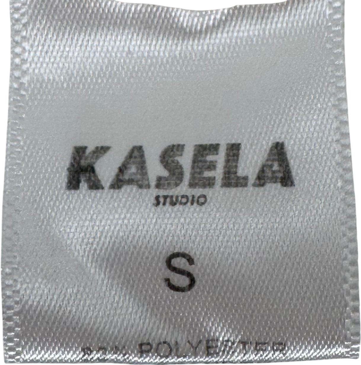 Kasela Ruched Bikini Bottoms In Cream UK S