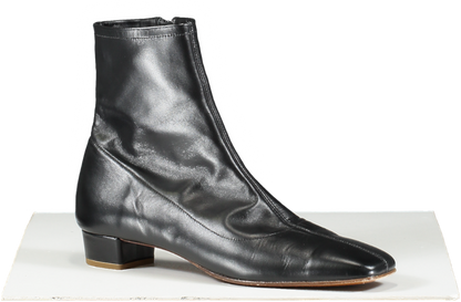 BY FAR Black Leather Este Boot UK 7 EU 40 👠