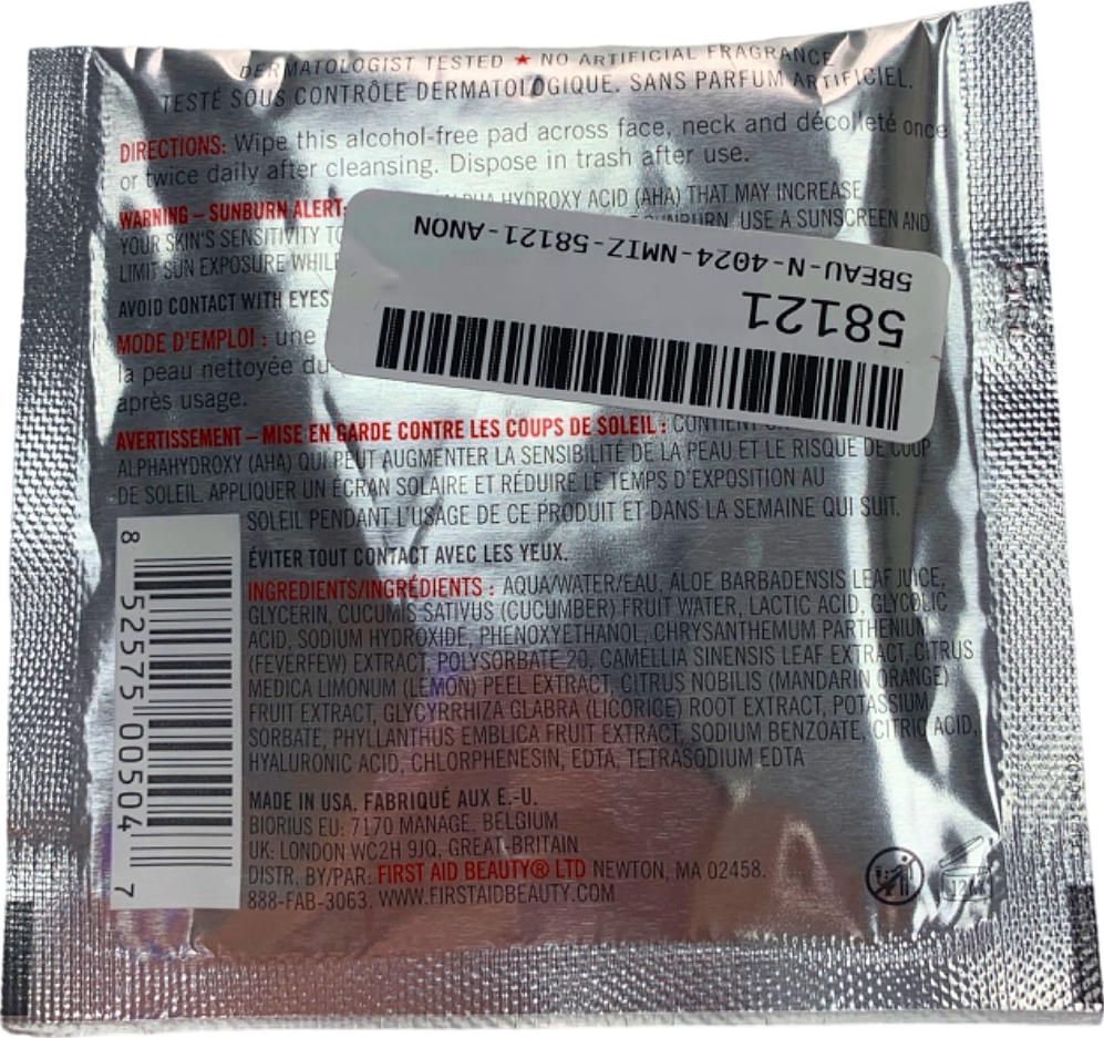 First Aid Beauty Facial Radiance Pads 22.5g