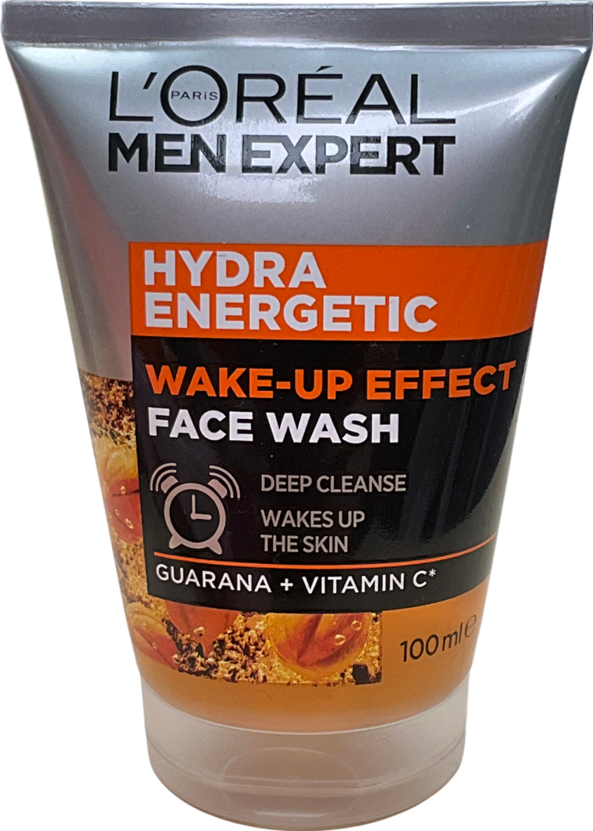 loreal Wake Up Effect Face Wash Orange 100ml