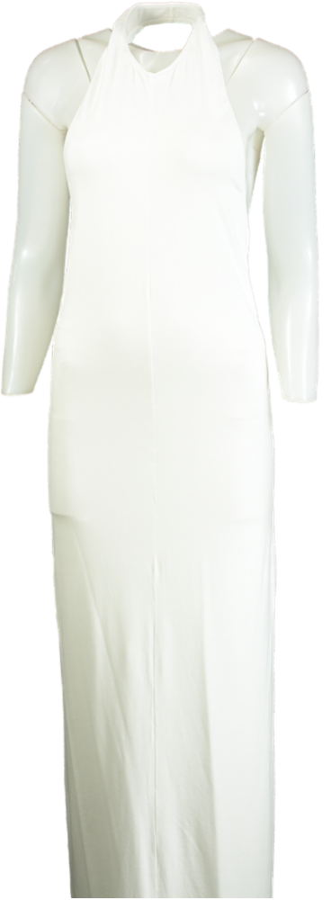 Uhlalá by LL White Halter Neck Maxi Dress S