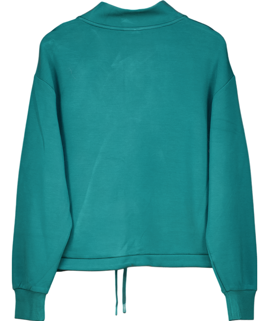 Varley Green Conifer Doublesoft Betsy Sweat Top UK S