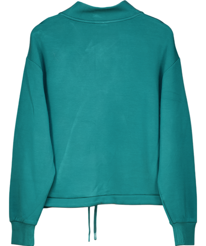 Varley Green Conifer Doublesoft Betsy Sweat Top UK S