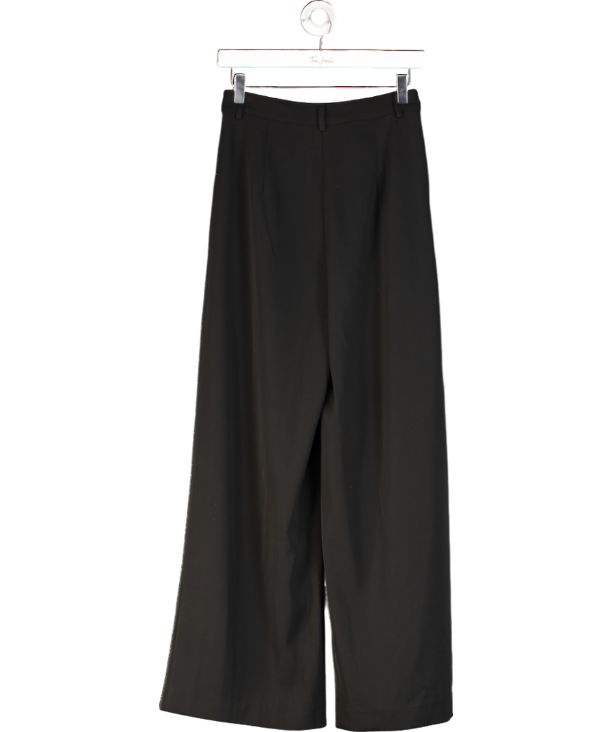Venem 1.0 Black Wide Leg Trousers UK S