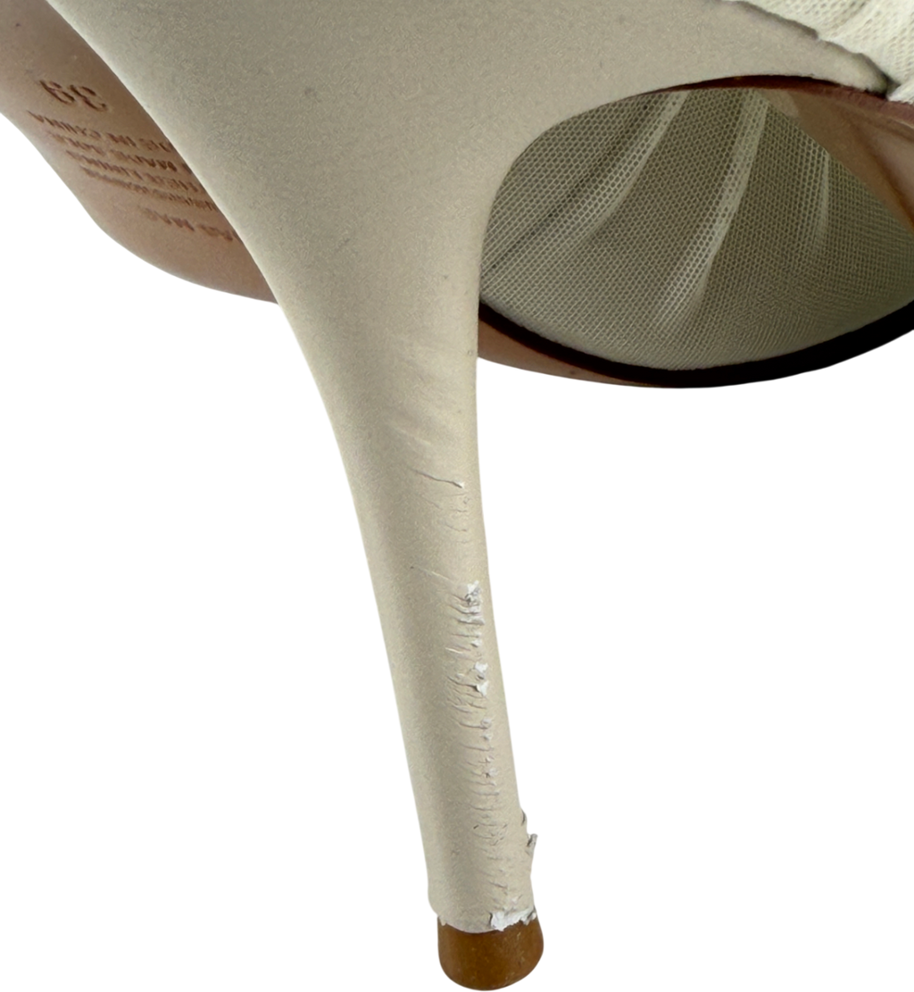 ALIAS MAE Cream Dea Heels UK 6 EU 39 👠