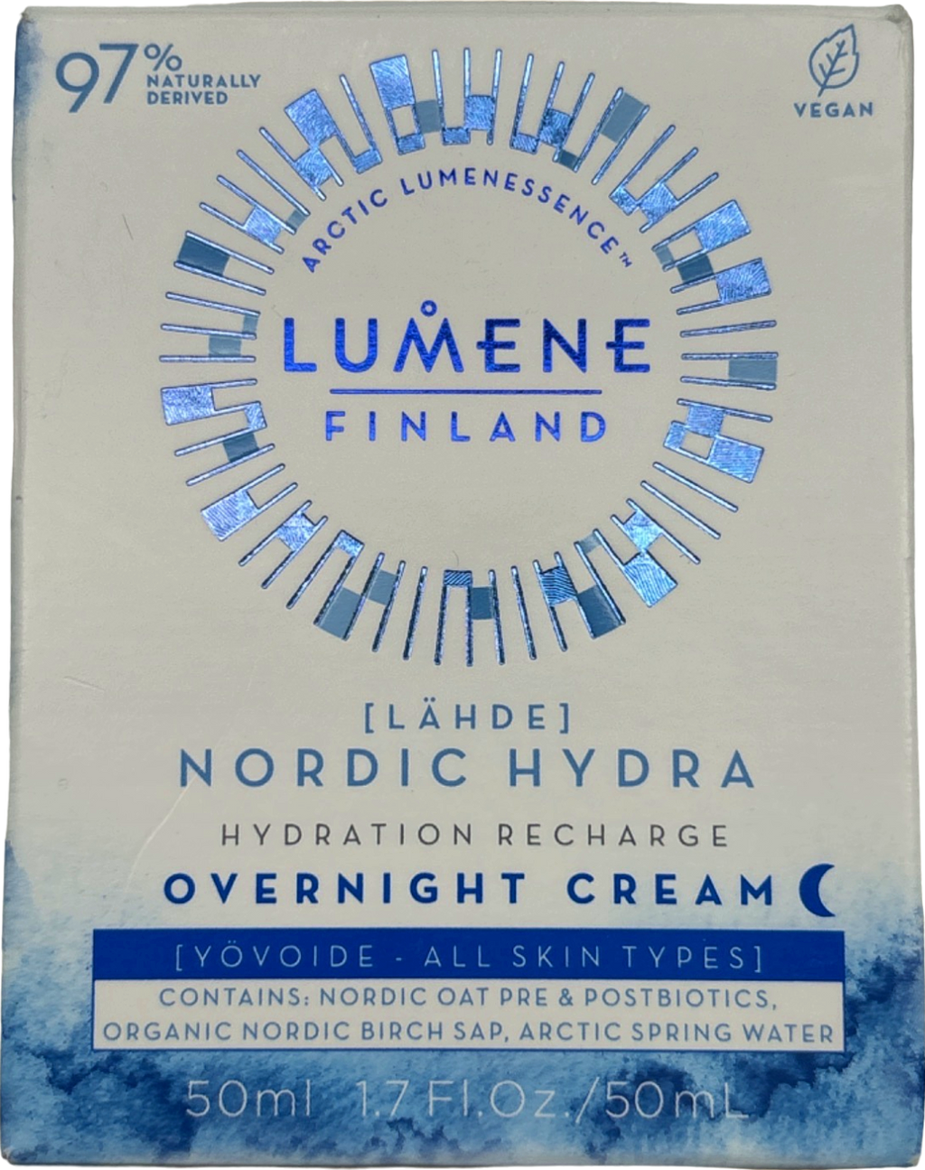 Lumene Nordic Hydra Hydration Recharge Overnight Cream 50ml
