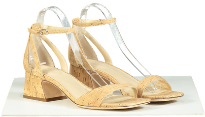 J.McLaughlin Beige Cork Sandals UK 7 EU 40