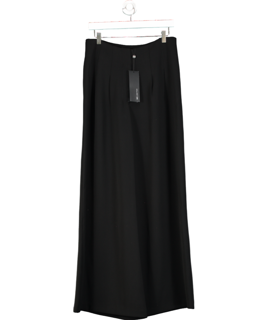 Mint Velvet Limited Edition Black High Waisted Wide Leg Trousers UK 12