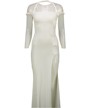 JOHANSEN White Elora Dress UK XS