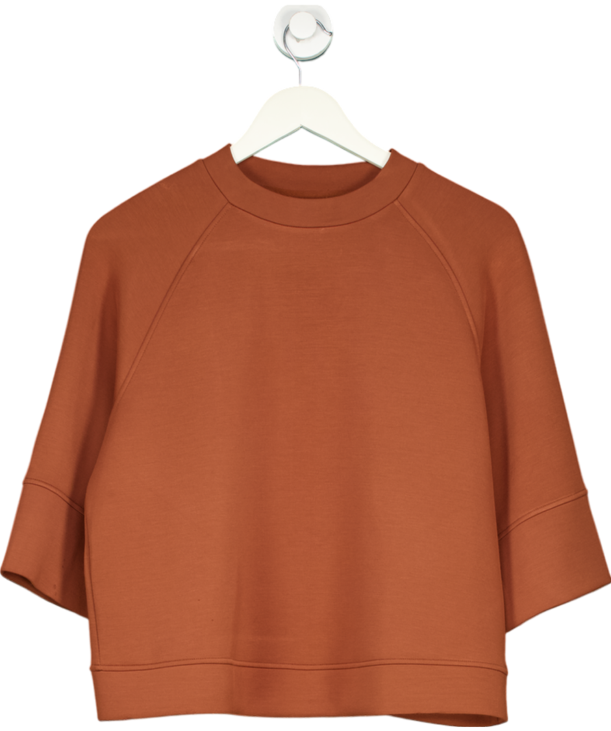 Varley Brown Tabor Raglan T-shirt UK S