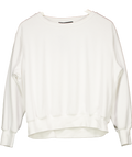 Perfect Moment White Misty Terry Sweatshirt UK M