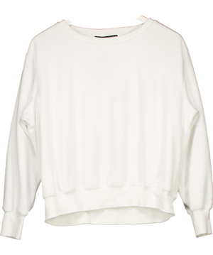 Perfect Moment White Misty Terry Sweatshirt UK M