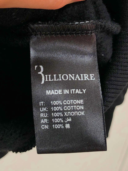 Billionaire Black Lion Print Hoodie