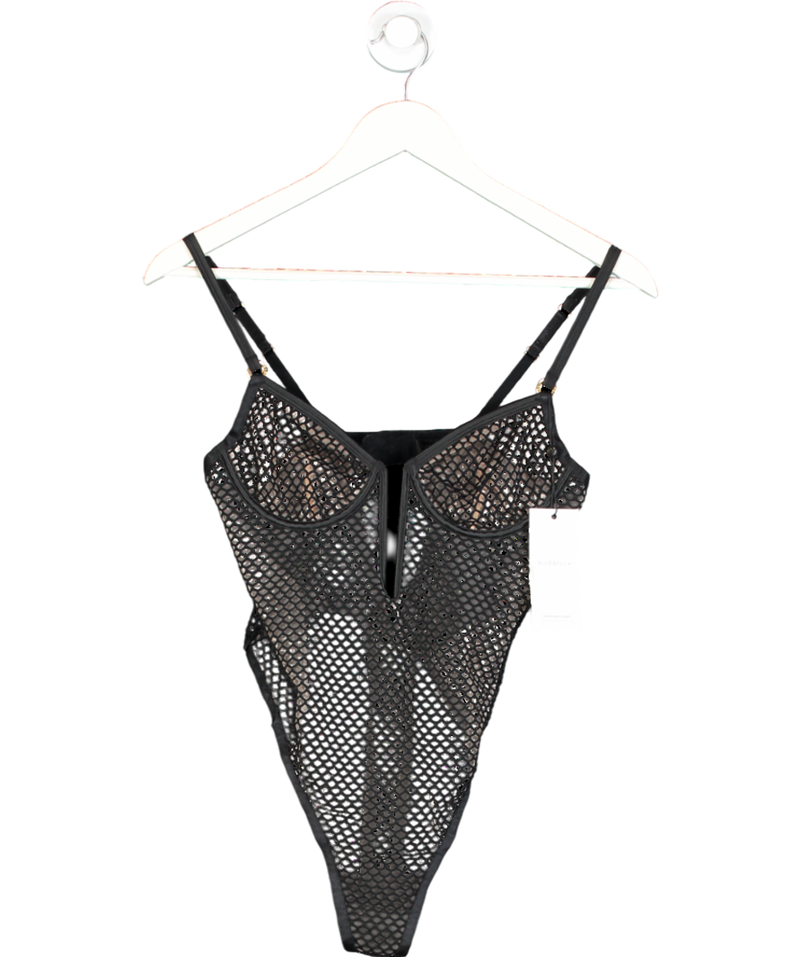 Bluebella Black Mina Wired Bodysuit UK 34B