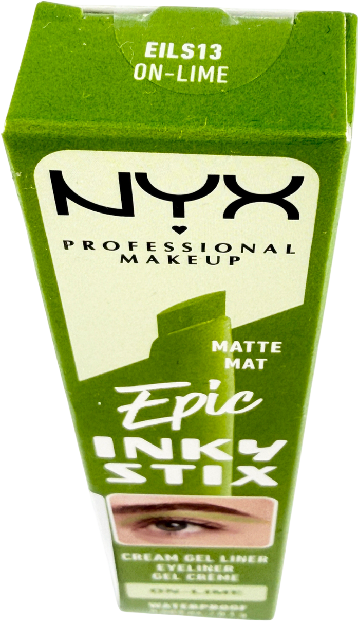NYX Epic Inky Stix Cream Gel Eyeliner On Lime 0.1g