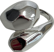 pilgrim Metallic Chantal Ring Silver-plated - Size N