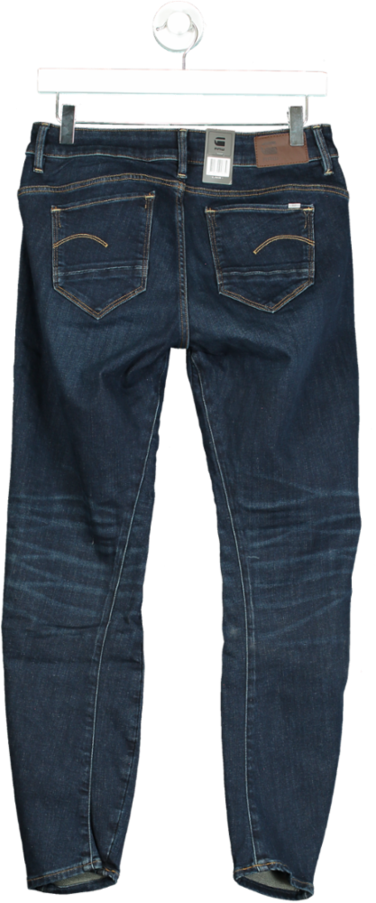 G-Star RAW Dark Blue 3D Skinny Jeans UK W29 L32