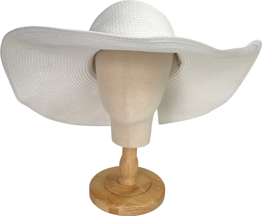 South Beach White Floppy Hat