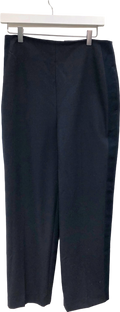 3.1 Phillip Lim Black Wool-Blend Classic Trousers UK 6