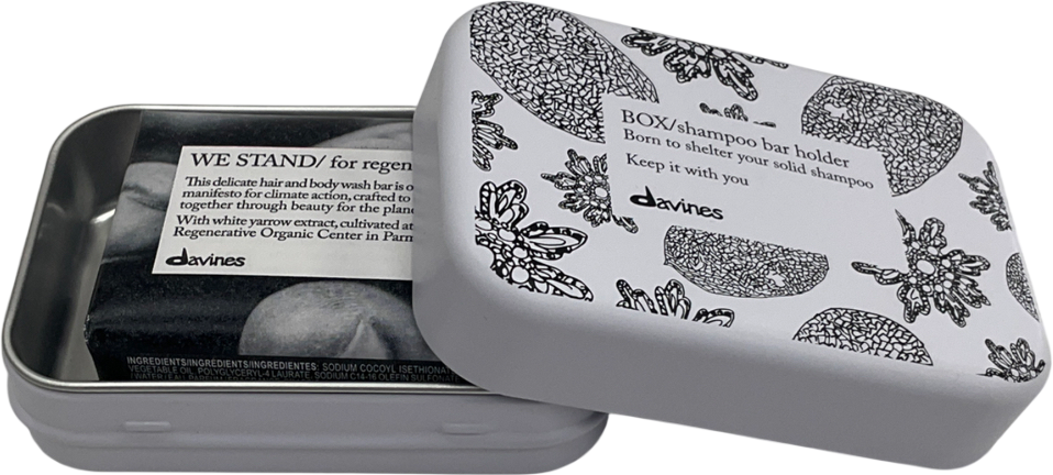 Davines Shampoo Bar + Case