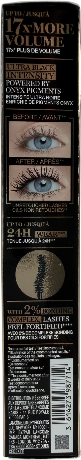 Lancome Hypnose Drama Extreme Volume Mascara Excessive Black 8ml