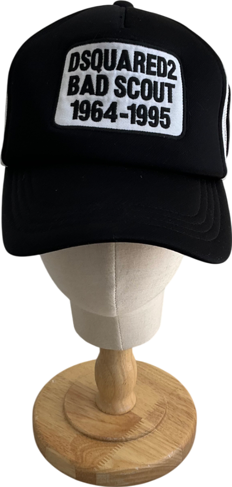 DSQUARED2 Black Bad Scout Baseball Cap One Size