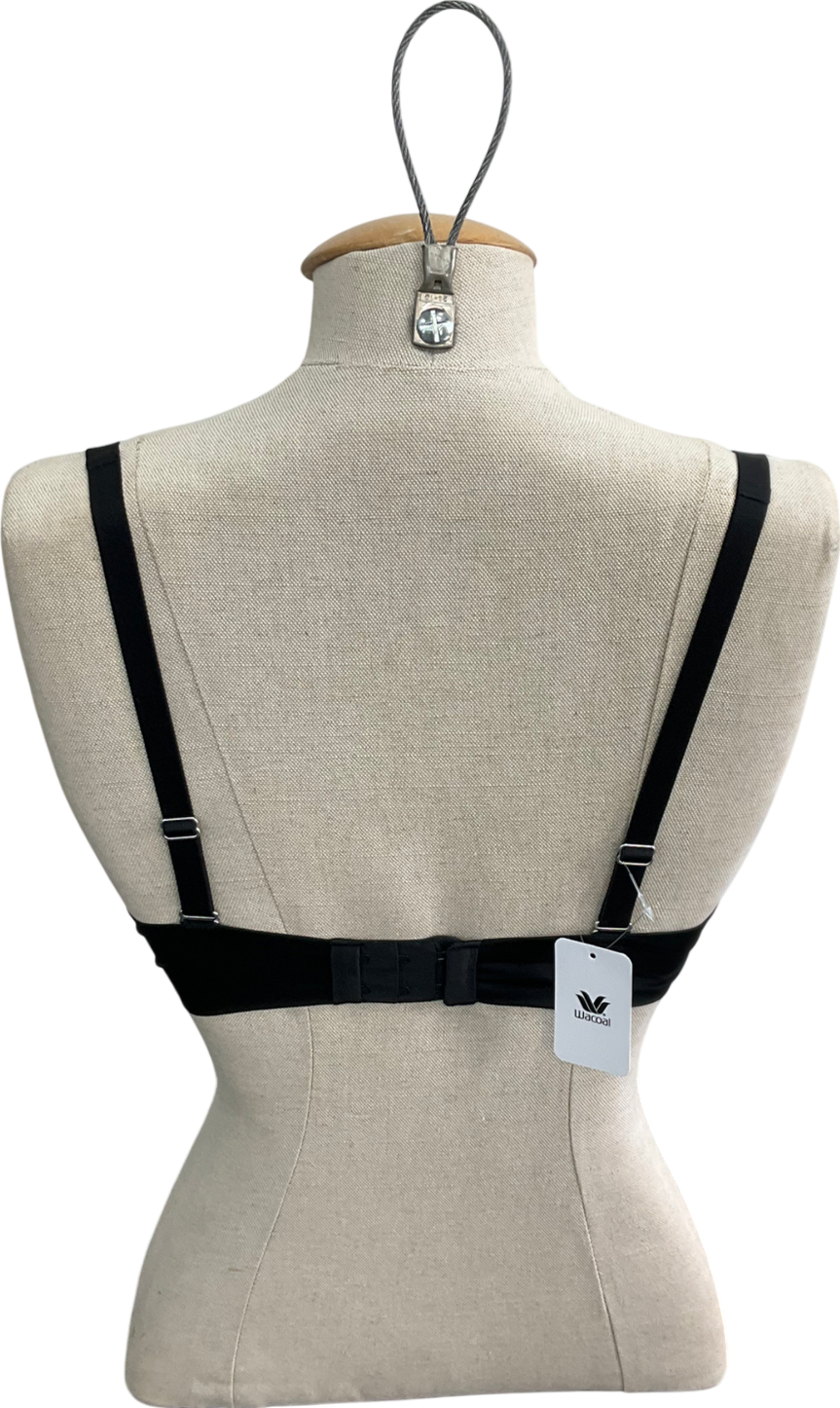 Wacoal Black Intuition Strapless Bra UK 32D