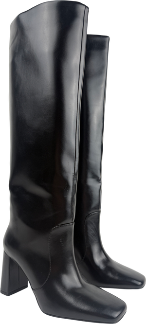 H&M Black Knee-high Boots UK 3 EU 36
