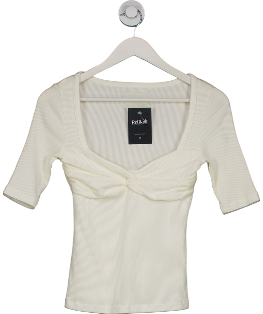 Citizens of Humanity Cream Parie Twist Top UK S