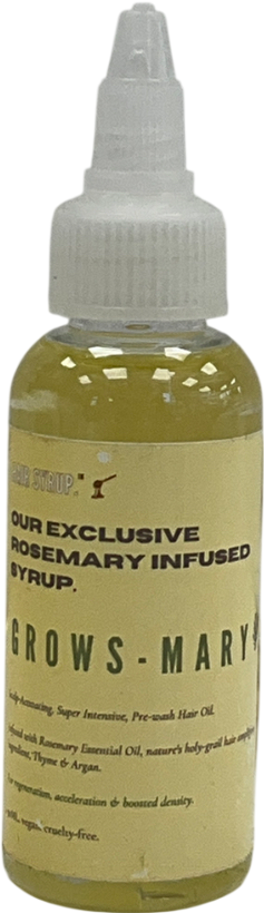 Grows mary Hair Syrup Pre Wash Hair Oil 50ml