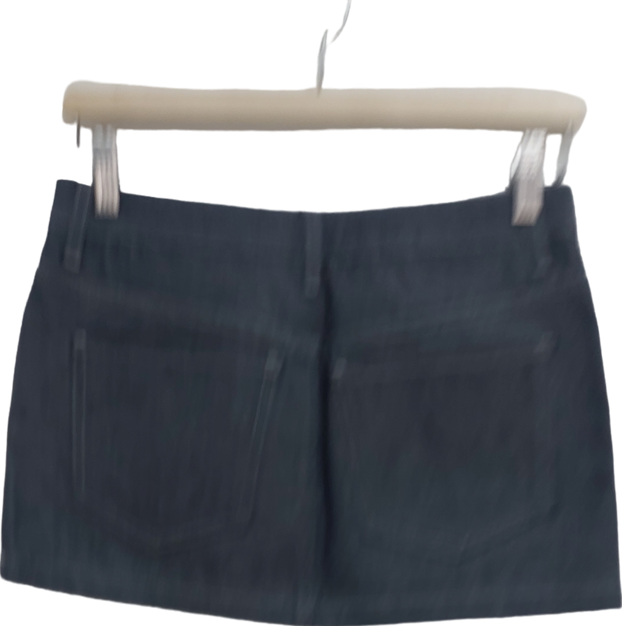 Topshop Blue Mini Pelmet Denim Skirt UK 8