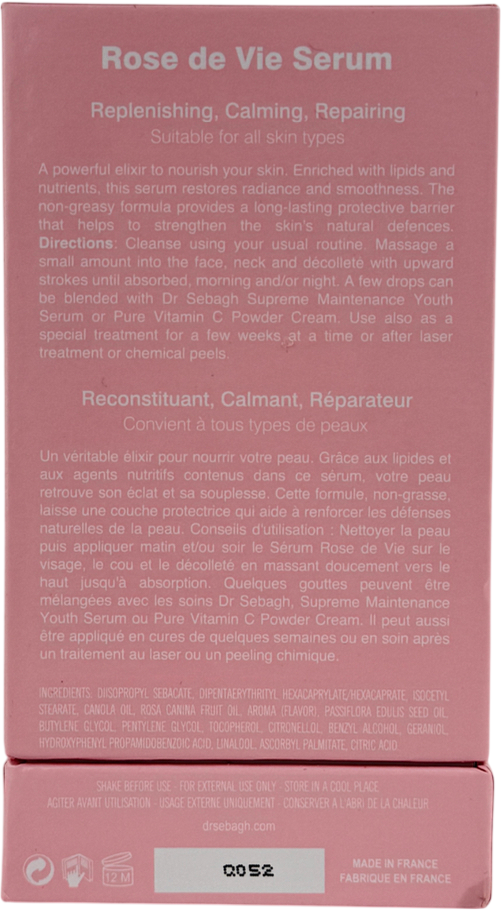 DR Sebagh Rose De Vie Serum 30ml