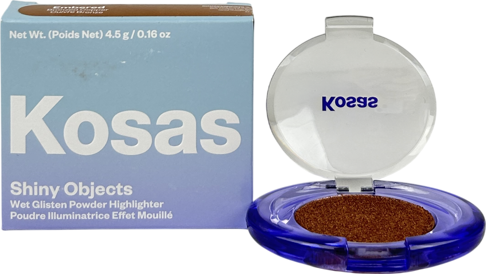 Kosas Shiny Objects Wet Glisten Powder Highlighter Embered 4.5g