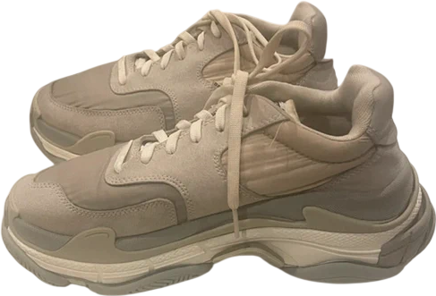 Balenciaga Beige Triple S Trainer White/grey/beige 524042 UK 5 EU 38 👠
