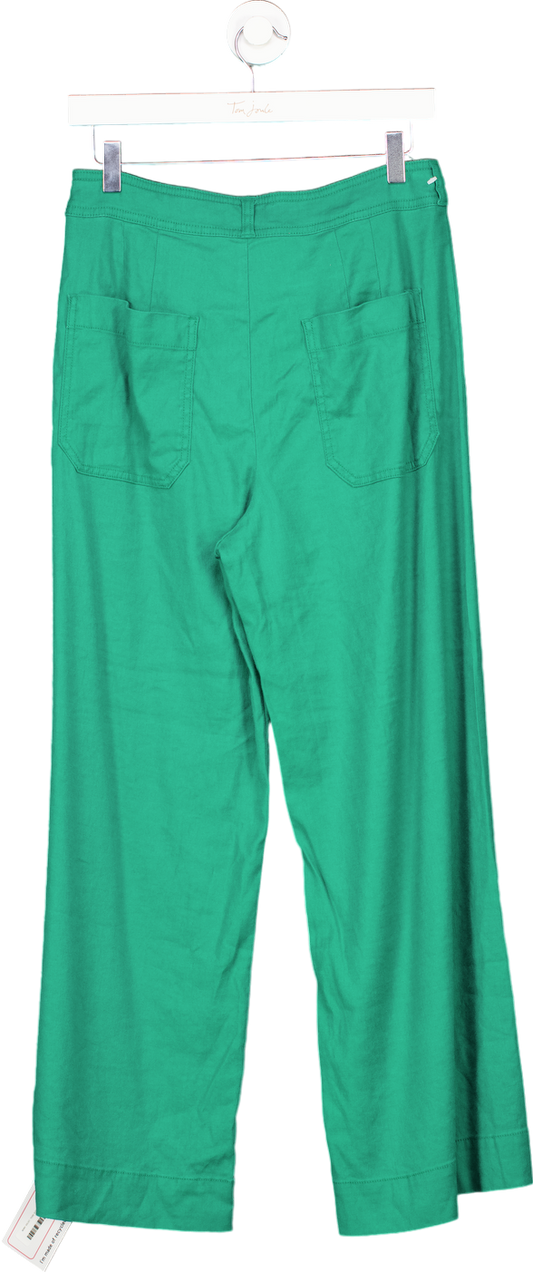 ANTHROPOLOGIE Maeve Green Wide Leg Trousers Size W30