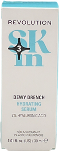Revolution Dewy Drench 2% Hyaluronic Acid Hydrating Serum 30ml