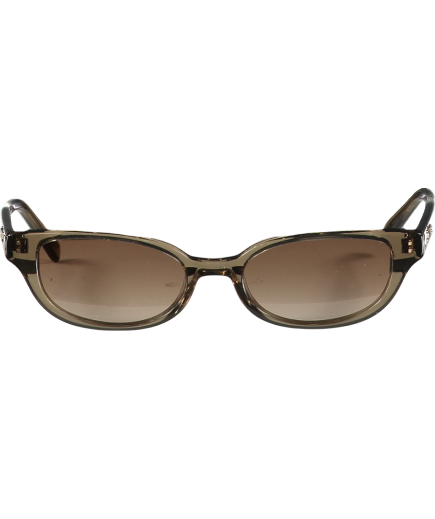 DMY STUDIOS Green Dmy Studios Romi Dmysun11to Transparent Olive Sunglasses In Case - As Seen On Gigi Hadid One Size