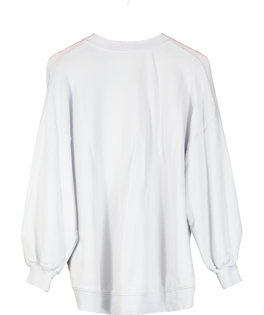 American Vintage Grey Hapylife Cardigan In Vintage Cloud UK XS/S